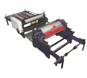 Single Color Automatic Printing Cum Sheeting Machine