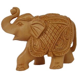 wooden elephant