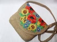 Jute Embroidery Bags