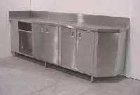 stainless steel cabinets