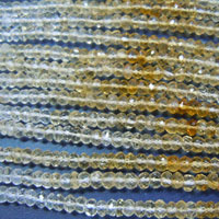 Gorgeous Peach Moonstone Multi Color Micro Faceted Beads