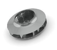 backward curved impeller