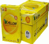 Ik Yellow A4 Copy Paper 80gsm,75gsm,70gsm