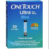 One Touch Ultra Blue Glucose Test Strips - 50 ct.