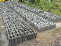Concrete Hollow Blocks Size: 16 x 8 x6 Inch