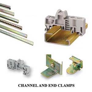 HEX End Clamps & Rail Channels