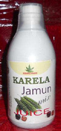 Herbal fresh karela jamun juice