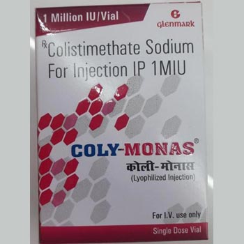 Coly Monas-Colistimethate sodium Injection IP 1 MIU