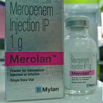 meropenem injection - Merolan 1g
