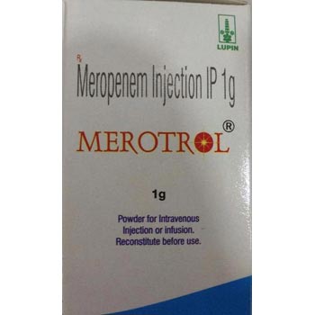 Merotrol-Meropenem Injection IP 1 g