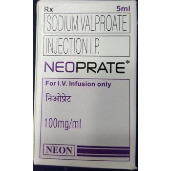 Neoprate 5ml-Sodium Valproate Injection I.P.