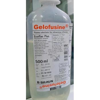 ECOFLAC PLUS-Gelofusine 500 ml