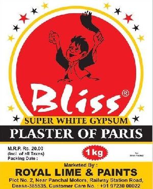 Bliss Super White Gypsum POP