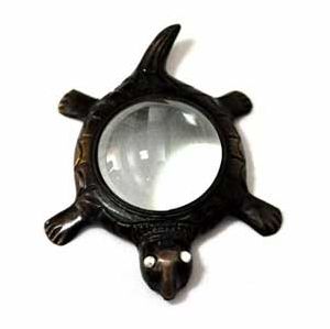Brass Tortoise Magnifying Glass