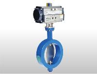 pneumatic rotary operated butterfly valve