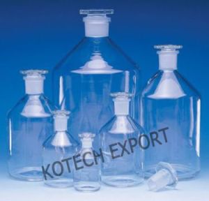 Glass Reagent Bottles Narrow Mouth
