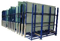 Glass storage rack