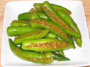 Rashi green chili pickels