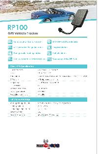 RP100 GPS Vehicle Tracker