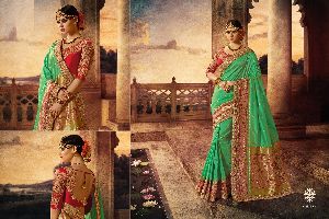 Heavy Bridal Banarasi Silk Saree