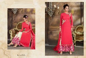 Stylish Georgette Plazzo Suit Supplier