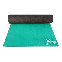 Dual Color Green Yoga Mat for Fitness, Gym, Meditation  Exercise