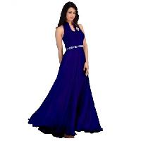 Designer Blue Gown
