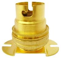 Oval Base Brass Batten Lamp Holder