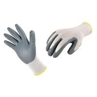 Grey Nitrile Coated Gloves