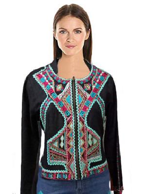 Multi Colour Embroidery Jacket