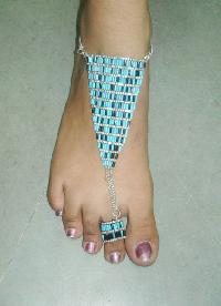 Anklet With Toe Ring
