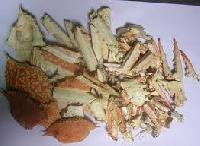 dried crab shell