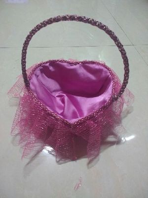 Heart Shape Handmade Gift Basket