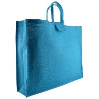 Jute Blue Dyed Utility Bag