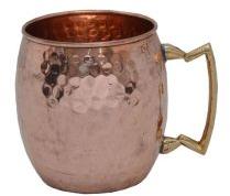 Copper Hammered Mug