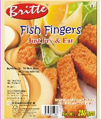 Britte Ready To Cook-Fish Fingers 200 Gms