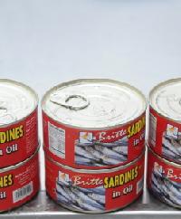 Britte Sardines in Oil, 185gm Tin