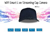 Wifi Smart Live Streaming Cap Camera