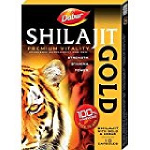 Dabur Shilajit Gold - 20 Capsules bottle