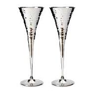 Silver Champagne Glass Cup
