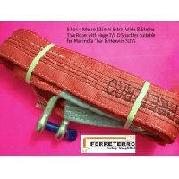 4 Metre Red Ton Rating Rope