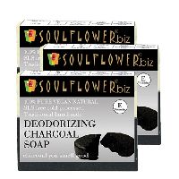 Soulflower Charcoal You Smell Good Soap Regime