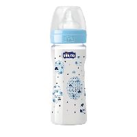 CHICCO WELLBEING PP BOTTLE 250ML BLUE