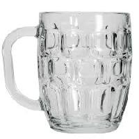 glass  mug