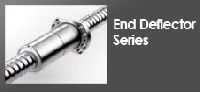 End deflector ball screws