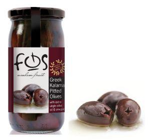 Kalamata Pitted Olives, Packaging Type : Brown
