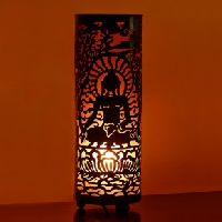 Buddha Large Table Lamp: Black