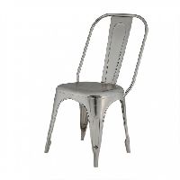 Industrial Chair: Silver