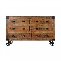 Large Rustic Drawers Chest