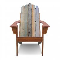 Slated Back Chair: Antique Finish